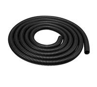 Sourcingmap Conduit flexible ondulé en polypropylène pour jardin et bureau Noir 2,5 m 8,5 x 11,5 mm