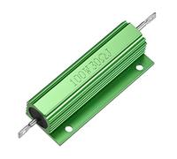 Sourcingmap Coque en aluminium résistance 100 W 30 Ohm Wirewound Vert pour LED de remplacement de convertisseur 100 W 30rj