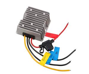 Sourcingmap DC 12V to DC 19V 6A 114W Imperméable Puissance Survolteur Convertisseur Régulateur f Notebook