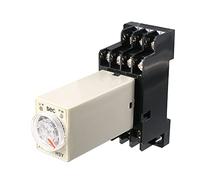 sourcingmap DC 24V H3Y-4 0-30S 4PDT 14 pins sur relais temporisation alimentation avec prise