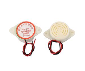 sourcingmap DC 3-24 V Buzzer alarme 90DB Intermittent bip électronique-Sondeur Lot de 2