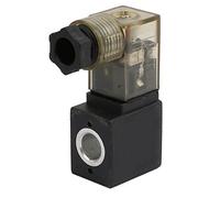 Sourcingmap de remplacement électrique pneumatique Électrovanne Bobine AC 220 V Noir