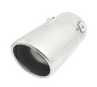 sourcingmap Embout Pot d'échappement 70mm Inlet en Acier Inoxydable