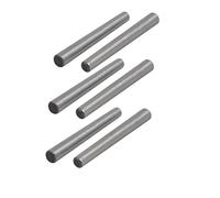 Sourcingmap® en acier carbone Gb117 40 mm Longueur 4 mm Petite Extrémité Diamètre Fuseau broches 6 pcs