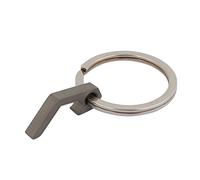 Sourcingmap en alliage de titane Tc4 Tin Can Décapsuleur EDC Outil de poche W Keychain