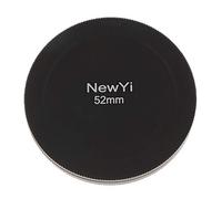 Sourcingmap Étui de protection en métal pour filtre d'objectif d'appareil photo Noir 52 mm