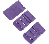 sourcingmap Femmes 2 Crochet 3 rangée Soutien-Gorge sous-vêtements Crochets Boucle Extension 3pcs