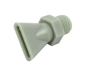 sourcingmap Fil 1/4BSP mâle tuyère eau plast gris buse à jet plat pulvérisateur