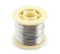 sourcingmap Fil Chauffant 50 mètres AWG26 26gauge 0.4mm Nichrome Résistance Résistance Câble