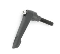 sourcingmap Filetage M6 x 25 mm levier de serrage poignée réglable Noir