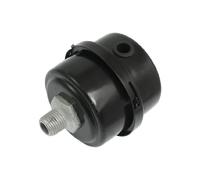 sourcingmap Filtre à Air Compresseur Filtration Silence filetage de 13 mm noir