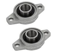 sourcingmap FL002 15mm alliage zinc 2 boulon bride rotule Roulement bille montés 2pcs