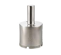 sourcingmap Foret Scie Cloche enduit de diamant de 32 mm Trépan pour verre porcelaine roche marbre carreaux céramique