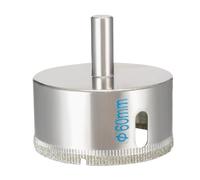 sourcingmap Foret Scie Cloche enduit de diamant de 60 mm Trépan pour verre porcelaine roche marbre carreaux céramique