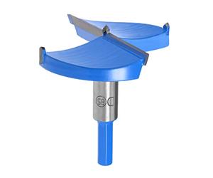 sourcingmap Forstner Forets de perçage 85 mm en carbure de tungstène pour scie-cloche à bois, outil de menuiserie (bleu, gris)