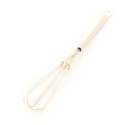 sourcingmap Fouet Batteur à Œufs Ressort en acier inoxydable exercera fonctions poche ton d'or mélange 18cm Longueur