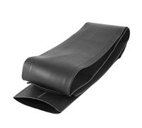 sourcingmap Gaine thermorétractable 1 mètre de 50 mm de diamètre rapport 2:1 chaleur rétractable de recul Noir