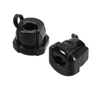 Sourcingmap Goupille ronde pour câble de 6,4 mm à 7,4 mm Noir