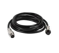 sourcingmap GX12 4 broches mâles/femelles tête aviation connecteur électrique câble 2 m