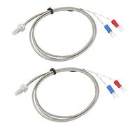 Sourcingmap K-Type des tests de température thermocouple Sensor Fil de câble 1 m 2 pcs