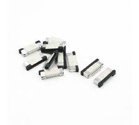 Sourcingmap Lot de 10 0,5 mm à 1 rangée 12 Broches FPC FFC DIY I/O pour Douille