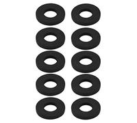 sourcingmap Lot de 10 rondelles plates en caoutchouc nitrile 22 mm OD 10 mm ID 3 mm d'épaisseur pour tuyau d'eau de robinet