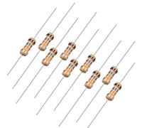 Sourcingmap Lot de 100 résistances en film de carbone 18 K Ohm 1/4 W Tolérance 5% plomb axial 4 bandes pour projets électroniques et expériences DIY