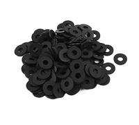 Sourcingmap Lot de 100 rondelles plates en caoutchouc 12 mm OD 5 mm ID 1 mm d'épaisseur pour robinet tuyau d'eau