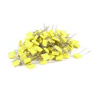 sourcingmap Lot de 10010% 100V 0,1UF 100nF Boîte type de film Correction condensateurs