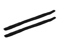 Sourcingmap Lot de 2 60 cm de long Chaîne lustrerie Housse Flanelle de coton pour lampe de plafond Noir