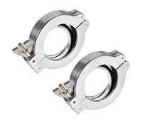 Sourcingmap Lot de 2 serre-joints triangulaires pour sanitaires 90 mm x 60 mm KF50