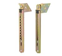 Sourcingmap Lot de 2 supports de fixation à double angle pour barre de levage 10 vitesses Longueur 250 mm