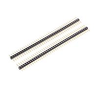 Sourcingmap Lot de 20 2 mm Pas 40P rangée simple connecteur droit broches Header Strip pour Arduino Prototype Shield