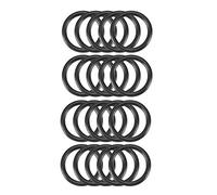 Sourcingmap Lot de 20 Noir en caoutchouc nitrile Butadiène NBR Joint torique 10,5 mm Diamètre intérieur 1,5 mm Largeur