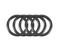 Sourcingmap Lot de 30 joints toriques en caoutchouc nitrile butadiène NBR Noir 6 mm Diamètre intérieur 1 mm Largeur