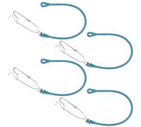 Sourcingmap Lot de 4 crochets de rechange pour pêche à la traîne avec cordon de choc