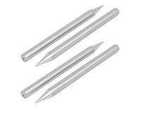 Sourcingmap® Lot de 4 pointes de fer à souder droites 40 W Diamètre 4,5 mm