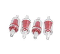 sourcingmap Lot de 4 valves anti-retour pour pompe à air pour aquarium Rouge/transparent
