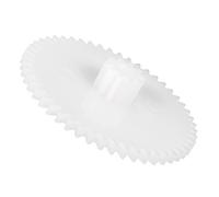 sourcingmap Lot de 50 engrenages en plastique 50 dents Modèle 50102A Engrenages de réduction en plastique pour moteur robot de voiture télécommandée