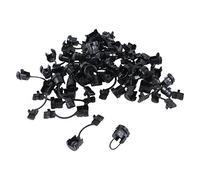 sourcingmap Lot de 50 protecteurs traction MANCHONNAGE fil Nylon pour câbles rondes 5 mm