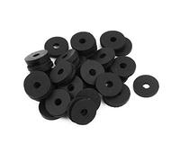 sourcingmap Lot de 50 rondelles plates en caoutchouc 18 mm OD 5 mm ID 2 mm d'épaisseur pour tuyau d'eau de robinet