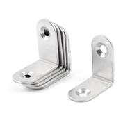 sourcingmap Lot de 6 30 mm x 30 mm support d'angle Brace Joint à angle droit en Métal