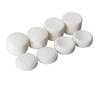 Sourcingmap Lot de 8 Capuchons antidérapants en Caoutchouc pour Manette de Jeu Playstation 4 PS4 PS3 PS2 Xbox One Xbox 360 Blanc