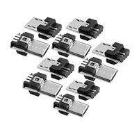 sourcingmap Lots de 10 connecteurs Micro USB