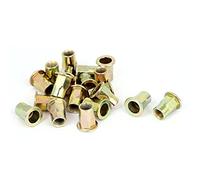 sourcingmap M8 x 18 mm Demi Hex Body Insert rivets Noix River Attaches 20 pcs