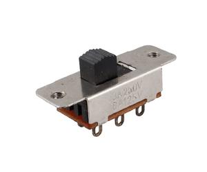 sourcingmap Marche Arrêt 2 Positions SPDT PCB Panneau Interrupteur Coulissant 6A/125V 3A/250V AC