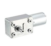 sourcingmap Moteur à vis sans fin à turbine Motoréducteur Moteur Réducteur Vitesse DC 12V 6RPM 6mm couple élevé