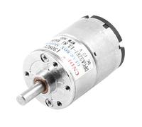 sourcingmap Moteur Boîte Vitesses Magnétique 12V DC 500 RPM 6mm Arbre