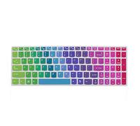 Sourcingmap Ordinateur Portable 7 Couleurs Silicone Clavier Skin étui Film pour IdeaPad Z560