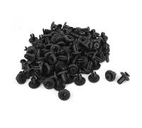 sourcingmap Panneau de garniture de portière de voiture à fixation Clips et Rivets de 7 mm - 100 Pièces